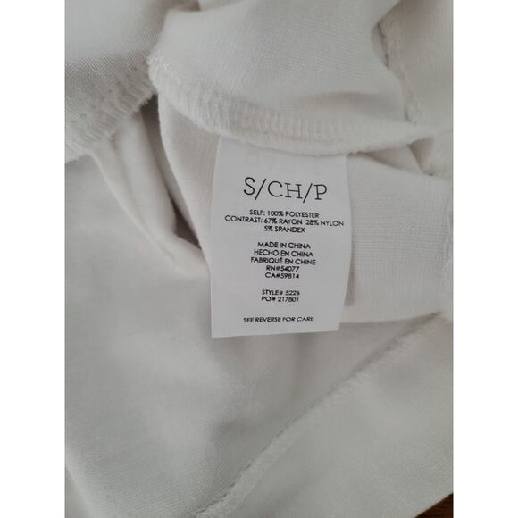 Cabi Tops 5226 White Spring Indulgence Sleeveless Tank Overlay Small - Picture 5 of 6